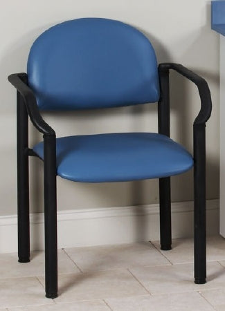 Clinton Industries Premium Series Side Chair Desert Tan Fixed Armrests Vinyl - C-50-3DT