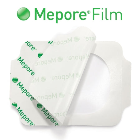 Molnlycke Mepore Film Transparent Film Dressing Rectangle 2-2/5 X 2-3/5 Inch Frame Style Delivery Without Label Sterile - 270600
