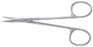 Miltex Padgett Operating Scissors 4-1/2 Inch Length Surgical Grade Stainless Steel NonSterile Finger Ring Handle Curved Blade Sharp/Sharp - PM-0406