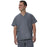 Simply Soft - Scrub Shirt 3X-Large Black 3 Pockets Short Set-In Sleeve Unisex - 6520-3XL