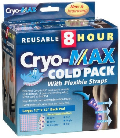Modular Thermal Technologies Cryo-Max Cold Pack Back / Knee / Shoulder / Calf / Thigh / Hip Large 12 X 12 Inch Reusable - 85941000001