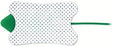 Ambu Neuroline - EMG Ground Electrode with Leadwire 30 X 48 mm X 40 Inch Lead Length Silver / Silver Chloride Sterile Concave Duck Foot Tip Disposable - 71410-M/1
