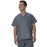 Simply Soft - Scrub Shirt Small Navy Blue 3 Pockets Short Sleeve Unisex - 6522-S