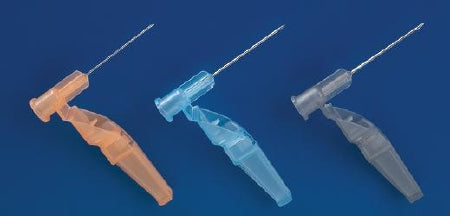 Needle-Pro EDGE - Hypodermic Needle Hinged Safety Needle 30 Gauge 1/2 Inch Length Regular Wall - 403005