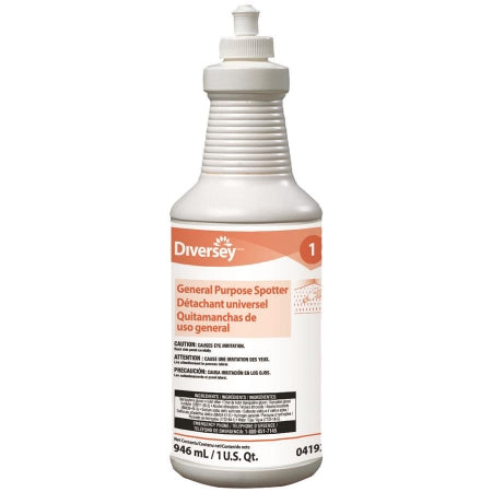 Lagasse Diversey Carpet Stain Remover Liquid 32 oz. Squeeze Bottle Floral Scent - DVO904192