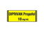 Shamrock - Drug Label Anesthesia Label Diprivan Propfol 10 mg/mL Yellow 1/2 X 1 Inch - SA-209