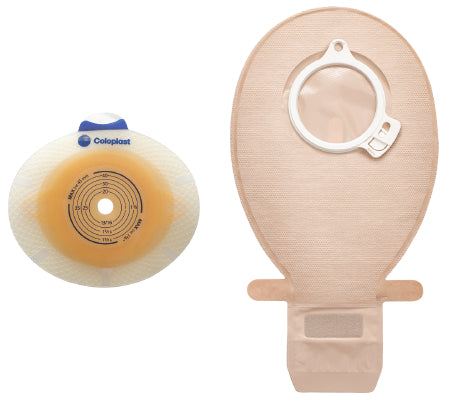 Coloplast SenSura Click Ostomy Barrier Pre-Cut, Standard Wear Double Layer Adhesive Red Code 3/16 Inch Stoma - 10022