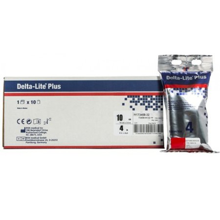 Delta-Lite Plus - Cast Tape 2 Inch X 12 Foot Fiberglass / Resin Red - 7345830