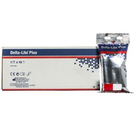 Delta-Lite Plus - Cast Tape 3 Inch X 12 Foot Fiberglass / Resin Red - 7345831