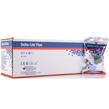 Delta-Lite Plus - Cast Tape 2 Inch X 12 Foot Fiberglass / Resin Light Blue - 7345835