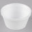 RJ Schinner Co - Food Container 3.0 X 4.2 Inch Diameter, 2.1 Inch Height Squat Foam White 8 oz - 8SJ20