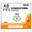 Ethicon Inc,a J & J Company Suture 4-0 Polyester Fs-2 Ethibond Excel Green 18" Braid 12/Bx - X683G