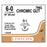 Ethicon Inc,a J & J Company Suture 6-0 Chromic Gut G-1 Brown 1X18" Monofilament 12/Bx - 796G