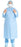 O&M Halyard Inc Halyard Basics Non-Reinforced Surgical Gown with Towel Large Unisex Sterile Blue - 99284