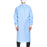 Halyard Basics - Non-Reinforced Surgical Gown with Towel X-Large Blue Sterile Disposable - 99285