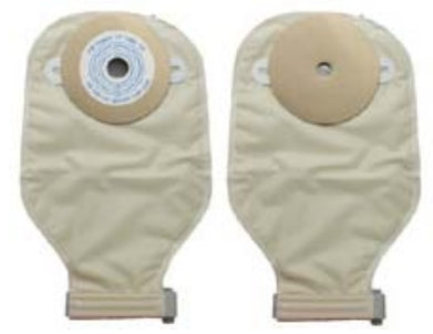 Nu-Hope Laboratories Ostomy Pouch 1-1/2 Inch Stoma Drainable Deep Convex - 7212-DC