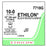 Ethicon Inc,a J & J Company Suture 10-0 Nyl Tg140-8/Tg140-8 Ethilon Black 12" Double Arm Monofilament 12/Bx - 7718G