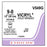 Ethicon Inc,a J & J Company Suture 9-0 Pg910 Tg140-8/Tg140-8 Vicryl Violet 12" Double Arm Braid 12/Bx - V549G