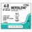 Ethicon Inc,a J & J Company Suture 4-0 Polyester S-4/S-4 Mersilene White 1X18" Double Arm Braid 12/Bx - 1778G