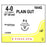 J&J Dental Suture 4-0 Plain Gut P-3 Yellowish Tan 18" Monofilament 12/Bx - 1644G