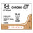 Ethicon Inc,a J & J Company Suture 5-0 Chromic Gut S-14/S-14 Brown 12" Double Arm Monofilament 12/Bx - 1766G