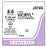Ethicon Inc,a J & J Company Suture 8-0 Pg910 Tg160-8/Tg160-8 Vicryl Violet 1X8" Double Arm Braid 12/Bx - J574G