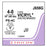 J&J Dental Suture 4-0 Polyglactin 910 Ps-4C Vicryl Undyed 18" Braid 12/Bx - J656G