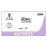 J&J Dental Suture 0 Polyglactin 910 Ct-3 Vicryl Violet 27" Braid 36/Bx - J329H
