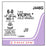 Ethicon Inc,a J & J Company Suture 6-0 Polyglactin 910 Rd-1/Rd-1 Vicryl Violet 1X12" Double Arm Braid 12/Bx - J446G