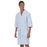 Fashion Seal Robe Patient Polyester / Cotton Woven Seersucker 2X Large Unisex Blue Stripe Ea - 1840-2XL