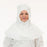 GammaGuard CE - Protective Hood One Size Fits Most White Elastic / Tie Closure - CE11063CIS