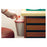 Zirc Can Trash Handi-Hopper Plastic No Lid Antimicrobial Protection Beige Oval Ea - 20Z404G