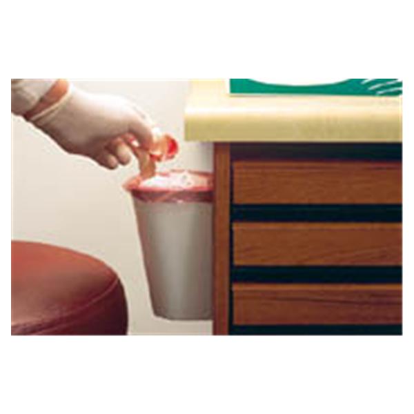 Zirc Can Trash Handi-Hopper Plastic No Lid Antimicrobial Protection Beige Oval Ea - 20Z404G