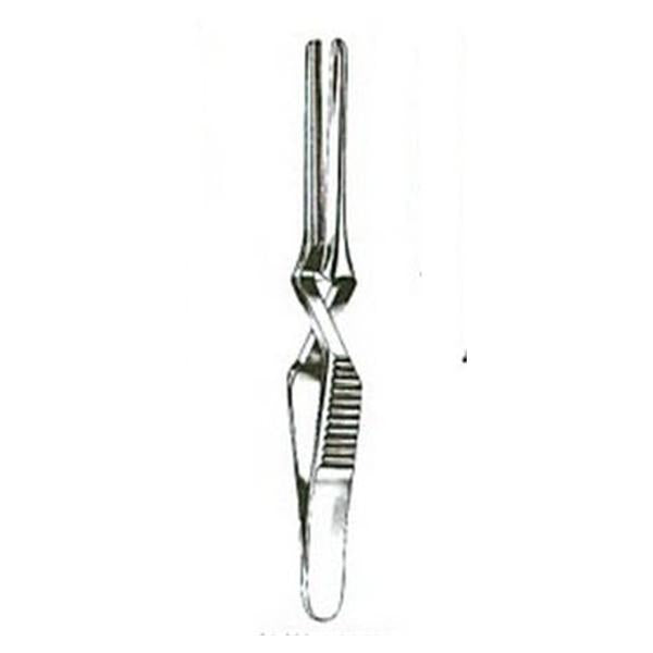 Miltex-Integra Clamp Bulldog Debakey 3-3/8" 3Cm Tip Straight Cross Action 8.5Cm Ss Ea - 24-602