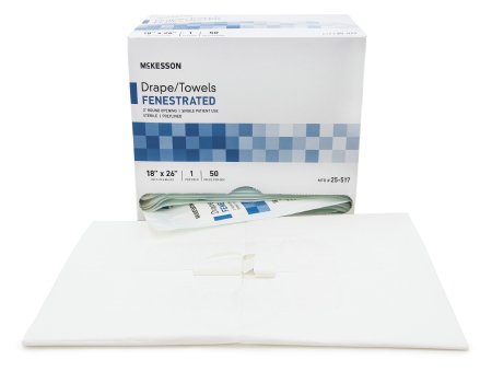 McKesson McKesson Surgical Drape Sterile Field Drape 18 W X 26 L Inch Sterile - 25-517