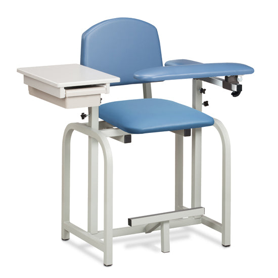 Clinton Industries CHAIR, BLOOD DRAW XTALL DRWR &FLIP UP PADDED ARM PALM COAST - 66022-3PC