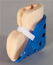 Alimed - Heel Protection Boot One Size Fits Most Blue / Beige - 6681