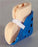 Alimed - Heel Protection Boot One Size Fits Most Blue / Beige - 6681