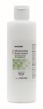 McKesson McKesson Hand and Body Moisturizer 8 oz. Bottle Baby Fresh Scent Lotion - 70001500