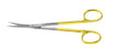 Padgett SuperCut - Facelift Scissors Gorney 7-1/4 Inch Length OR Grade German Stainless Steel / Tungsten Carbide NonSterile Finger Ring Handle Curved Blade - PM-6831TC