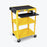 Luxor AVJ42 Series Multimedia Cart 24 W X 18 D X 24 to 42 H Inch Yellow - AVJ42-YW