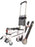 EZ Glide - Evacuation Stair Chair Metal Frame 500 lbs. Weight Capacity White Upholstery - 0731350