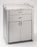 Pedigo Products Treatment Cabinet Stainless Steel 2 Drawer Optional Locking Rod - P-5091