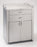 Pedigo Products - Treatment Cabinet Stainless Steel 2 Drawers Optional Locking Rod - P-5091