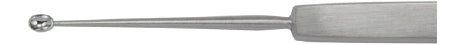 Miltex - Chalazion Curette Hebra 5 Inch Length Solid Flat Handle 2.5 X 4 mm Tip Oval Cup Tip - 18-514