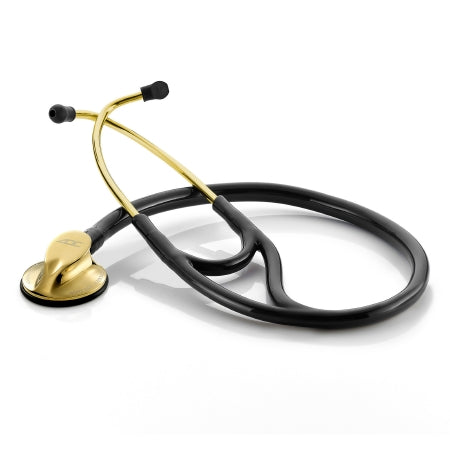 Adscope - Cardiology Stethoscope Black 1-Tube 19 Inch Tube Single Head Chestpiece - 600GP