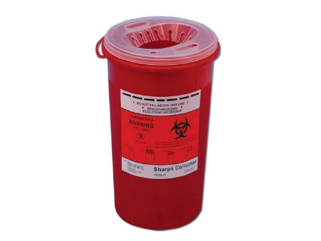 Biodex Medical Systems Sharps Container 3.2 Quart Red - 039-413