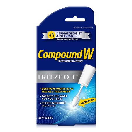 Compound W Freeze Off - Wart Remover Liquid 8 per Box - 07513753005