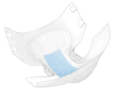 Cardinal Wings Adult Incontinent Brief Tab Closure Medium Disposable Heavy Absorbency - 63063