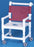 IPU - Pediatric Shower Chair ipu With Arms Mesh Back 16 Inch Seat Width - PD SC26 FS